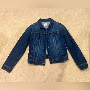 Blue Old navy cropped jean jacket Medium